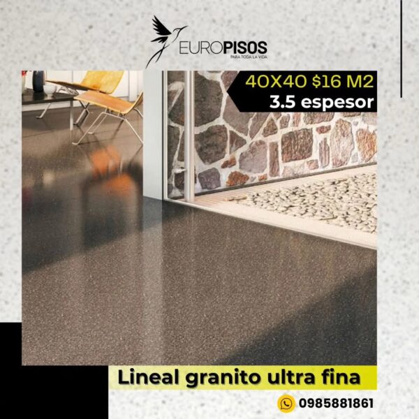 Granito ultra fino símil cerámica en alto tráfico - Imagen 7