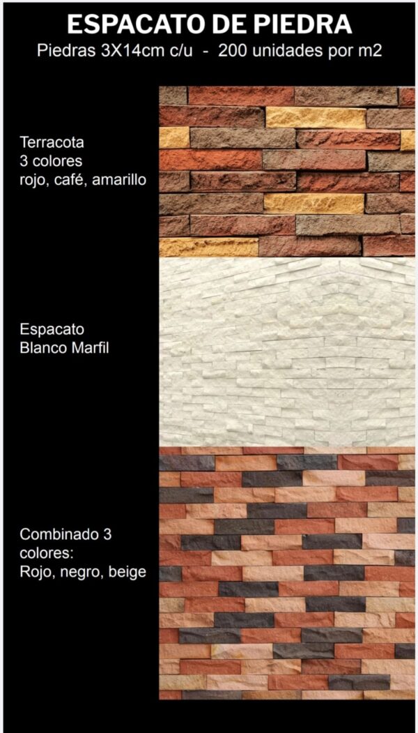 Espacato Rojo 3cm x libre de ancho - Imagen 3