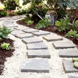 Granito blanco para jardines