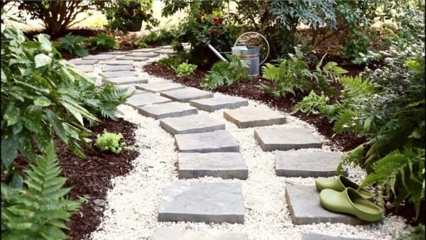 Granito blanco para jardines